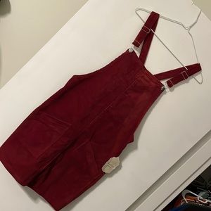 NWT Altar’s State corduroy apron dress
